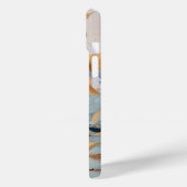 Blue Jay Waterverf Kunst Case-Mate iPhone Case (Achterkant / Links)