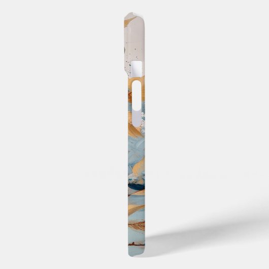 Blue Jay Waterverf Kunst Case-Mate iPhone Case (Achterkant / Links)