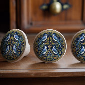 Blue Jays Bird Ceramic Pull Knob Keramische Knop
