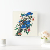 Blue Jays Ceramic Tegel Vierkante Klok (Huis)