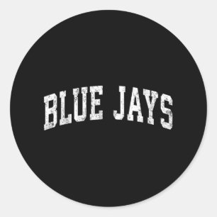 Blue Jays Mascot Athletic Sports Name Desi Ronde Sticker