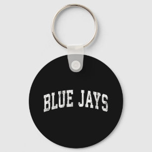 Blue Jays Mascot Athletic Sports Name Desi Sleutelhanger