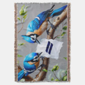 Blue Jays overweegt Deken (Voorkant Verticaal)