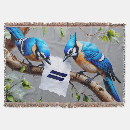Blue Jays overweegt Deken (Voorkant)