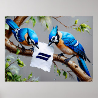 Blue Jays overweegt Poster