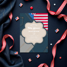 Blue Jean Baby Americana-Baby shower