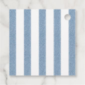 Blue Jean Baby Baby Shower  Bedankjes Labels (Achterkant)