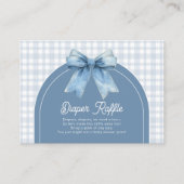 Blue Jean Baby Baby Shower Enclosure Card Informatiekaartje (Voorkant)