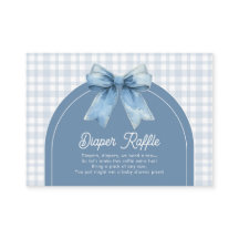 Blue Jean Baby Baby Shower Enclosure Card