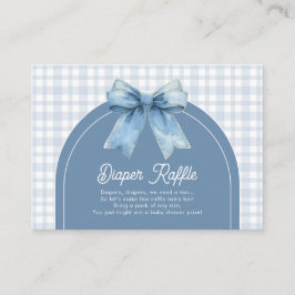 Blue Jean Baby Baby Shower Enclosure Card Informatiekaartje