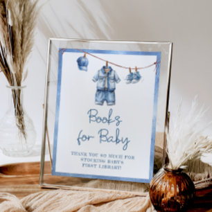 Blue Jean Baby Boeken voor Baby Poster