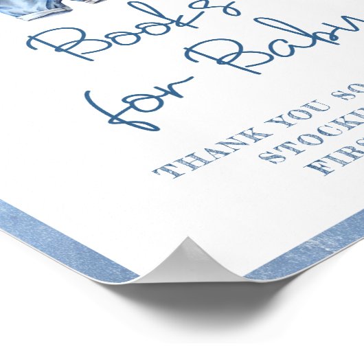 Blue Jean Baby Boeken voor Baby Poster (Hoek)