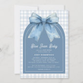Blue Jean Baby Boy Baby shower Kaart (Voorkant)