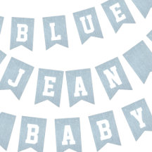 Blue Jean Baby Denim Baby shower
