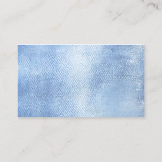 Blue Jean Baby Denim Boeken voor Baby Informatiekaartje (Achterkant)