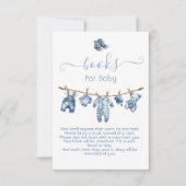 Blue Jean Baby Denim Boeken voor Baby Kaart (Voorkant)