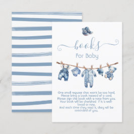 Blue Jean Baby Denim Boeken voor Baby Kaart