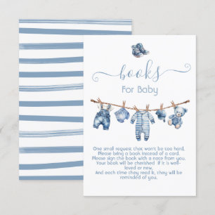 Blue Jean Baby Denim Boeken voor Baby Kaart