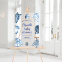 Blue Jean Baby Denim Themd Baby shower Welkom