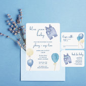 Blue Jean Baby | Modern Baby shower | Ballonnen Kaart