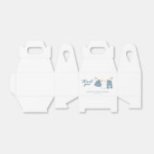 Blue Jean Baby op weg naar Baby shower Bedankdoosjes (Uitgevouwen)
