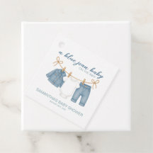 Blue Jean Baby op weg naar Baby shower