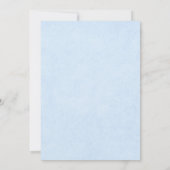 Blue Jean Baby shower Kaart (Achterkant)