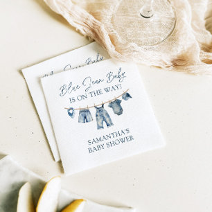 Blue Jean Baby shower, Western Baby shower Servet