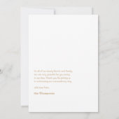 Blue Jean Baby Theme Denim Patchwork Baby shower Bedankkaart (Achterkant)