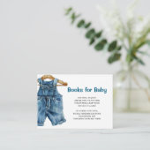 Blue Jean Boeken voor Baby Informatiekaartje (Staand voorkant)