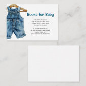Blue Jean Boeken voor Baby Informatiekaartje (Voorkant / Achterkant)
