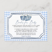 Blue Jean Books for Baby Card  Informatiekaartje (Voorkant)