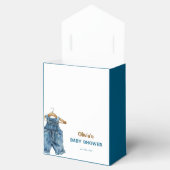 Blue Jean Boy Western Baby shower Bedankdoosjes (Geopend)