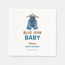 Blue Jean Boy Western Baby shower