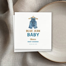 Blue Jean Boy Western Baby shower