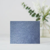 Blue Jean Briefkaart (Staand voorkant)