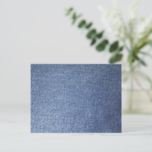 Blue Jean Briefkaart (Staand voorkant)