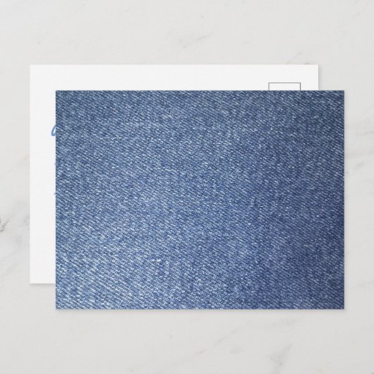 Blue Jean Briefkaart (Voorkant / Achterkant)