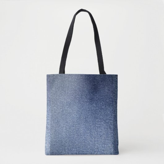 Blue Jean Canvas tas (Voorkant)