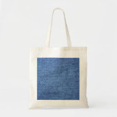 Blue Jean Denim Background Tote Bag (Voorkant)