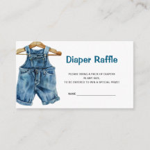Blue Jean Diaper Raffle
