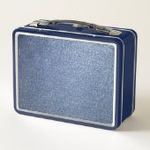 Blue Jean Metal Lunchbox (Achterkant)
