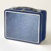 Blue Jean Metal Lunchbox (Voorkant)