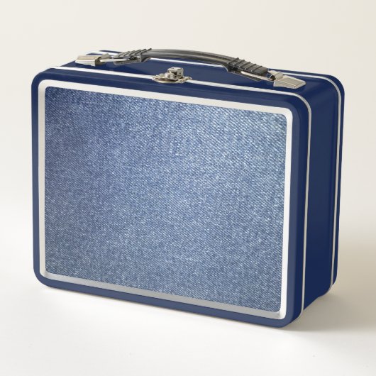 Blue Jean Metal Lunchbox (Voorkant)