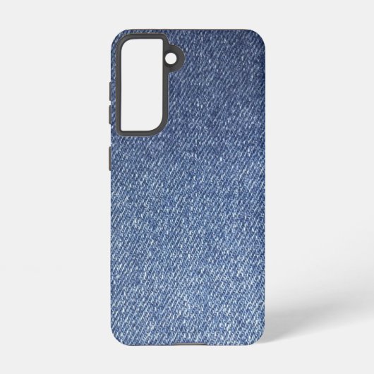 Blue Jean Phone Case Samsung Galaxy Hoesje (Achterkant)