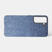 Blue Jean Phone Case Samsung Galaxy Hoesje (Achterkant horizontaal)