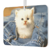 Blue Jean Pocket Kitten Air Freshener Luchtverfrisser (Links)