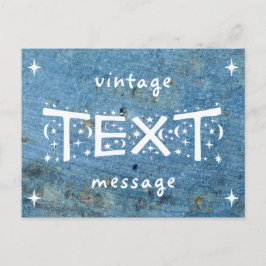 Blue Jean Rock  Text Message Briefkaart