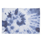 Blue Jean Tie Dye Kussensloop (Achterkant)