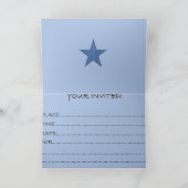 Blue Jean Uw Uitgenodigde Kaart (Binnen)